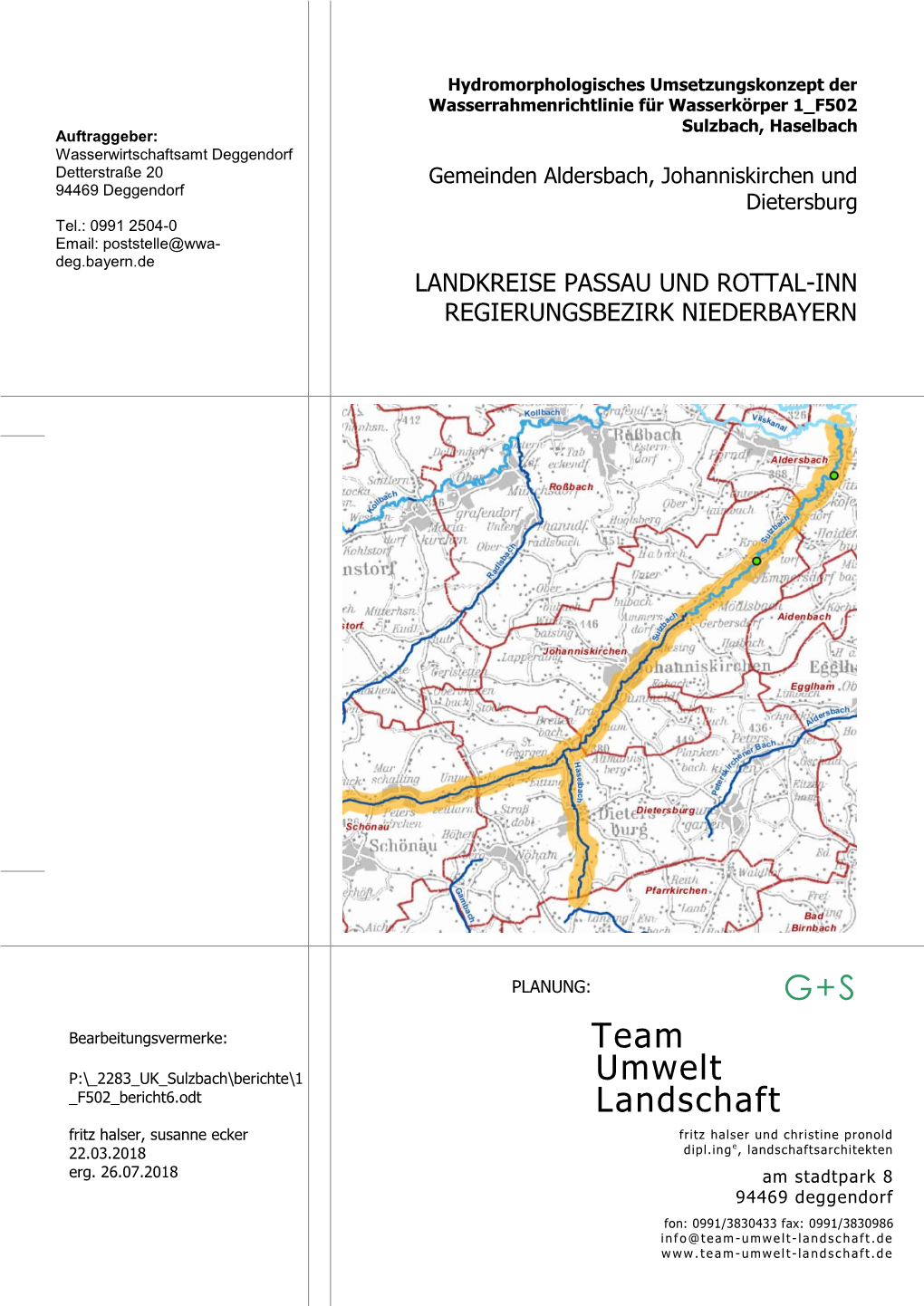 G+S Team Umwelt Landschaft