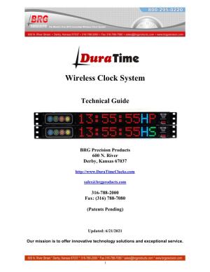 Wireless Clock System