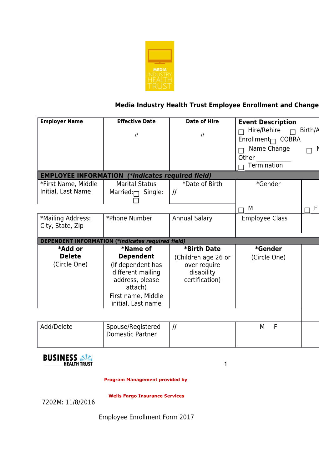 Washington Alliance for Healthcare Insurance Trust s3