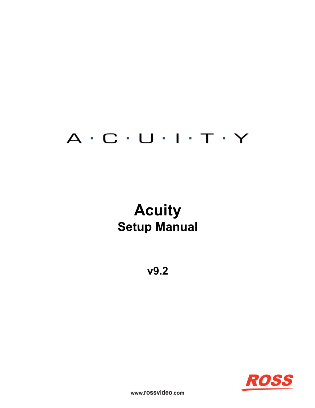 Setup Manual