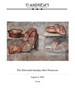 The Eleventh Sunday a Er Pentecost
