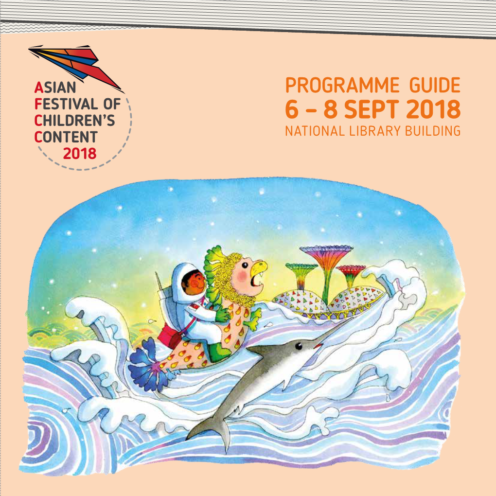 6 – 8 Sept 2018 6 – 8 Sept Nationallibrary Building Programmeguide