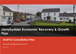 Llanybydder Economic Recovery & Growth Plan