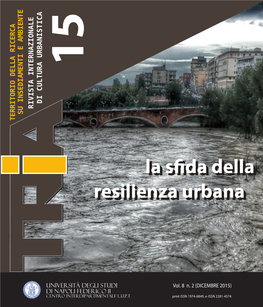 La Sfida Della Resilienza Urbana / La Sfida Della Resilienza Urban Resilience Rubriche/Sections