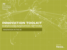 Innovation Toolkit Science and Innovation Network