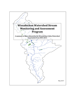 Wissahickon Watershed Stream Monitoring and Assessment Program