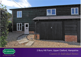 2 Bury Hill Farm, Upper Clatford, Hampshire