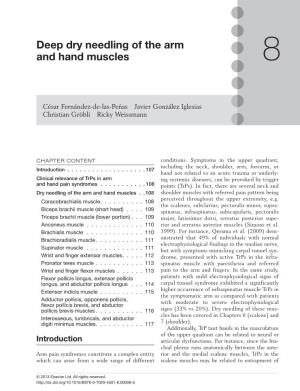 Deep Dry Needling of the Arm and Hand Muscles 8