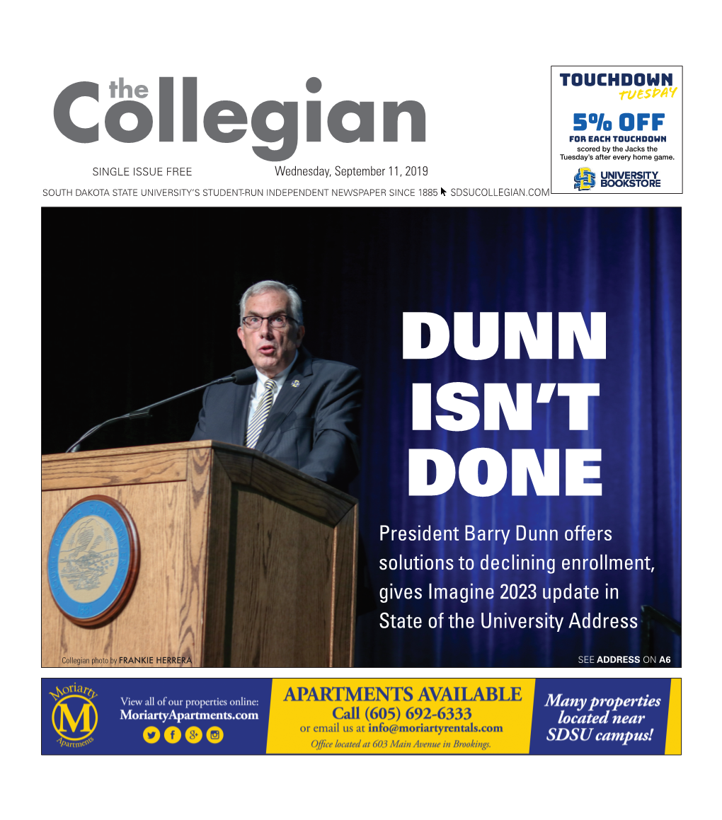 The Collegian: September 11, 2019