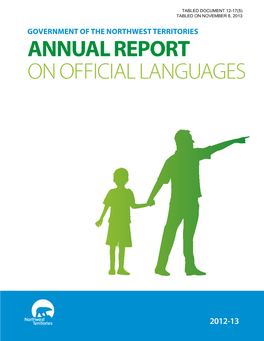 Annual Report on Official Languages