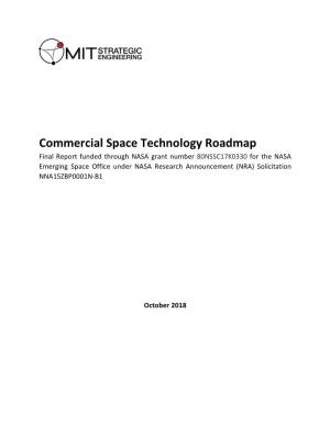 Commercial Space Technology Roadmap