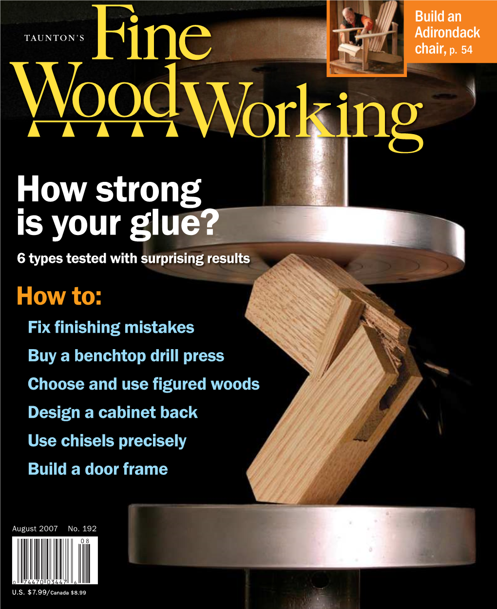 Fine Woodworking 2007 No