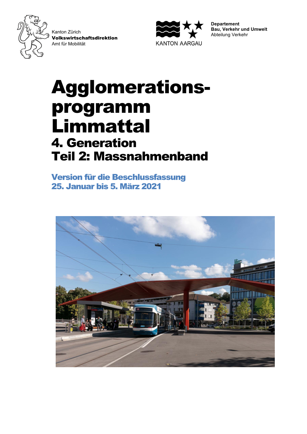 Agglomerations- Programm Limmattal 4