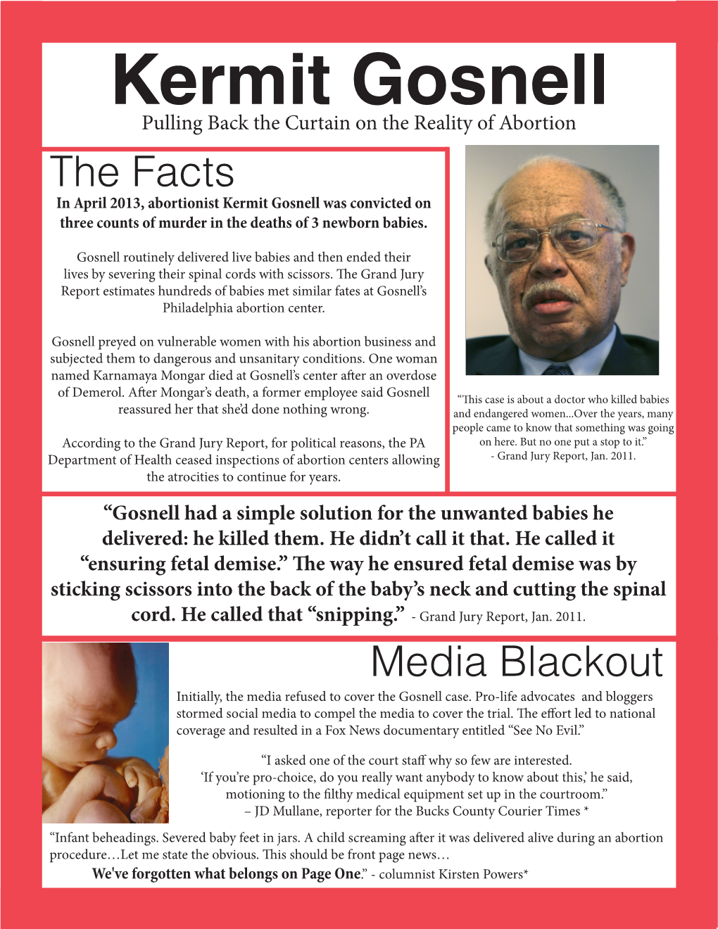 Kermit Gosnell Reassured Her That She’D Done Nothing Wrong