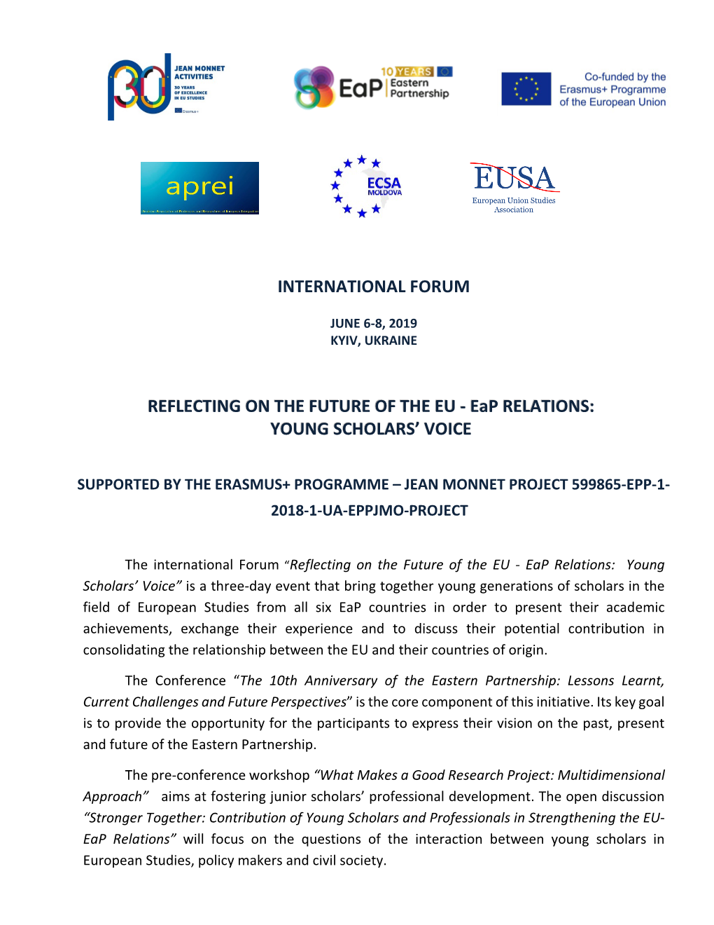 EU-Eap FORUM Program