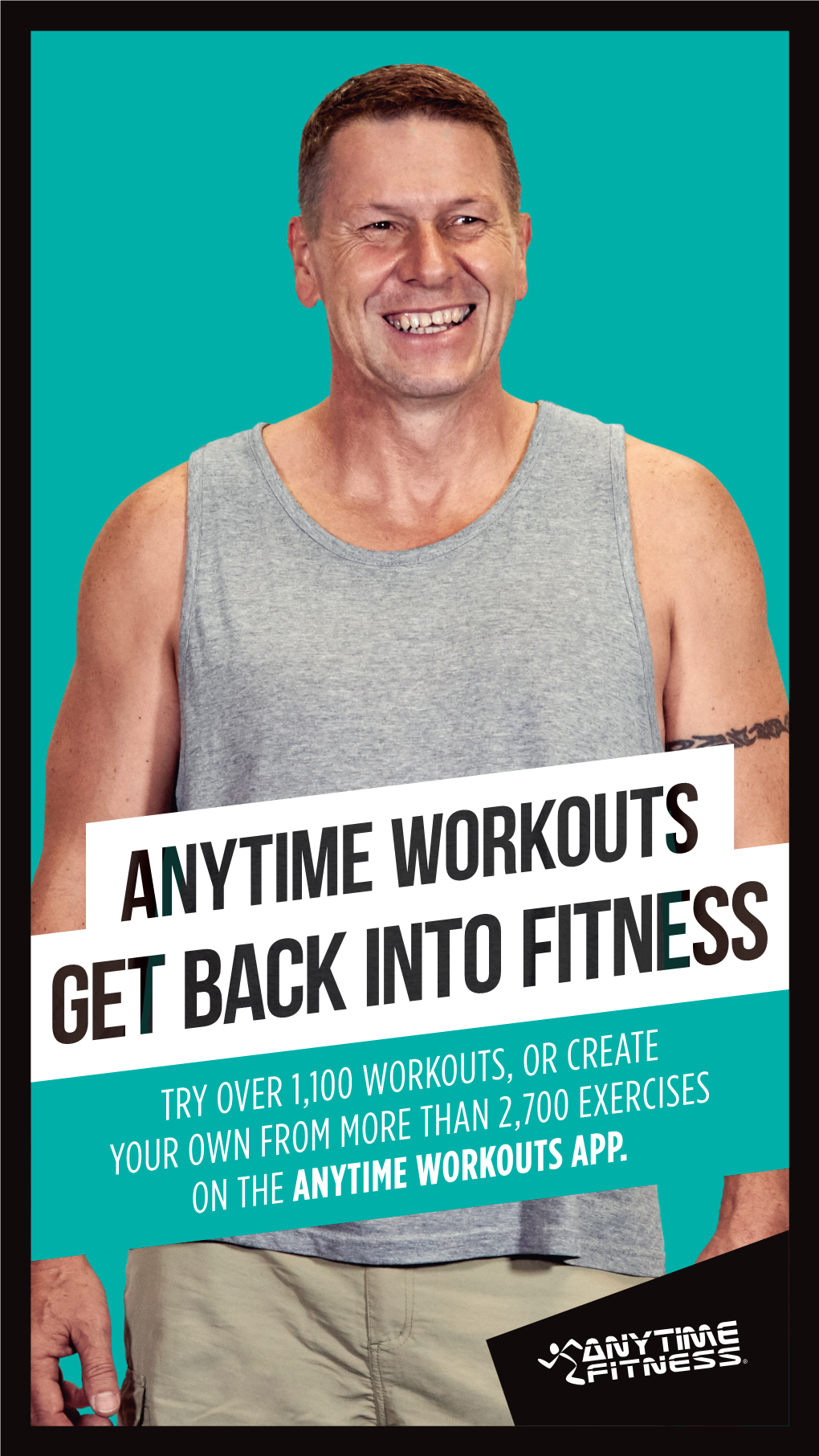 Try Over 1,100 Workouts, Or Create Your Own from More Than 2,700 Exercises on the Anytime Workouts App