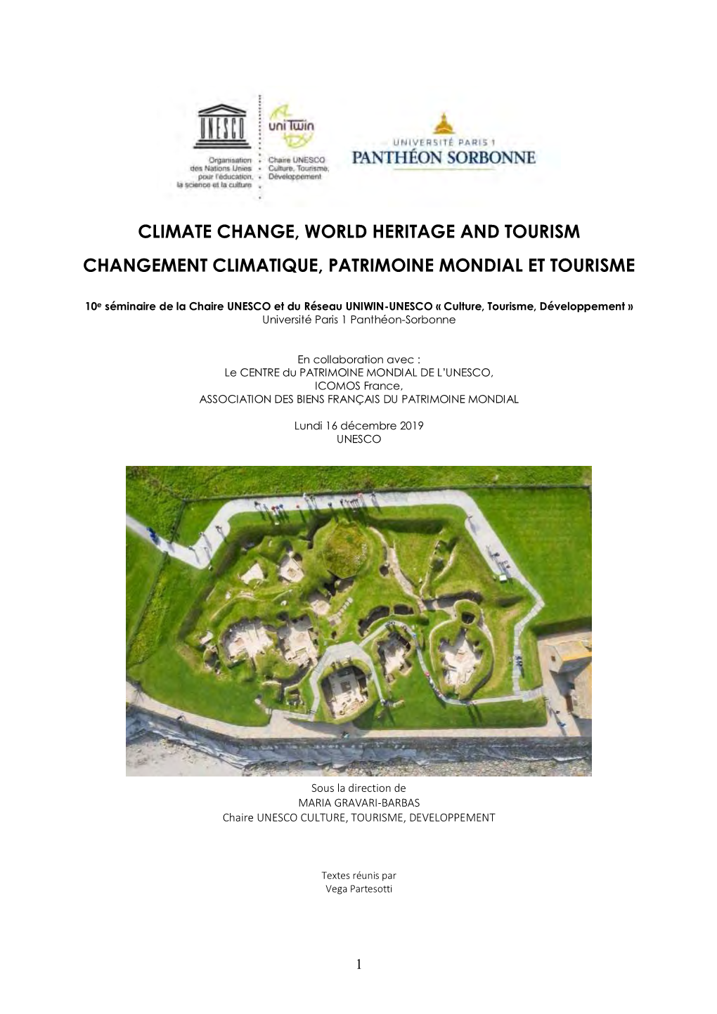 Climate Change, World Heritage and Tourism
