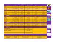 Wexford Primary School Rotation Schedule 3