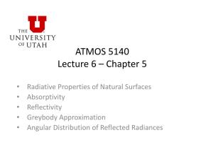 ATMOS 5140 Lecture 6 – Chapter 5