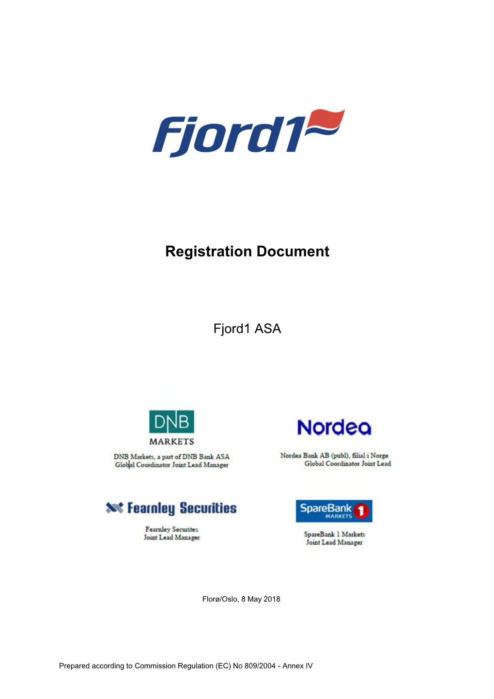 Registration Document