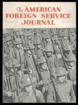 The Foreign Service Journal, May 1942