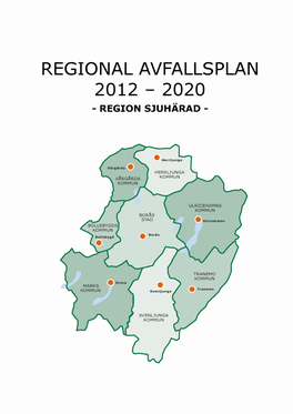 Regional Avfallsplan Sjuhärad 2012 – 2020