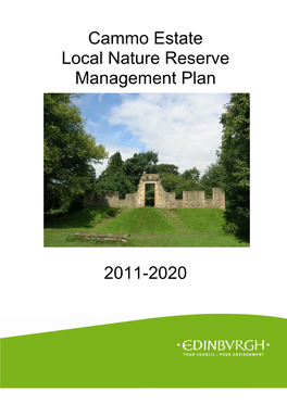 Cammo Estate Local Nature Reserve Management Plan 2011-2020