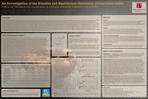 An Investigation of the Kinetics and Equilibrium Chemistry of Cold-Brew