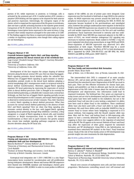 Foxd3 Regulates Self-Renewal and Multipotency of the Neural Crest Binstitute of Animal Physiology and Genetics, Czech Republic Patricia A