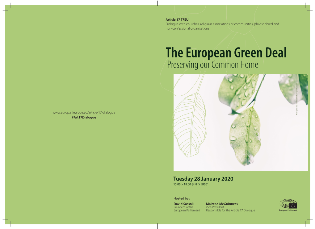 The European Green Deal