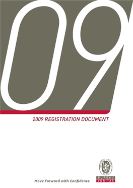 2009 REGISTRATION DOCUMENT Page Page