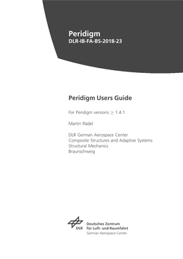Peridigm Users Guide