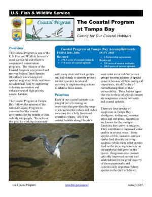 The Coastal Program at Tampa Bay Caring for Our Coastal Habitats