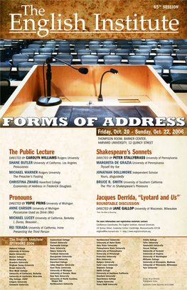 2006 Conference Poster