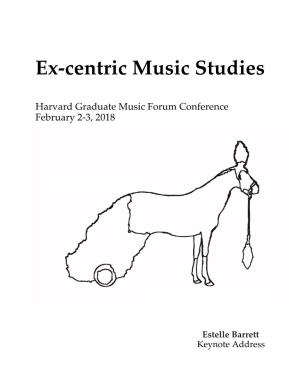 Ex-Centric Music Studies