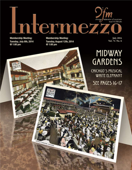 Midway Gardens Outdoor Music Chicago Was Midway Gardens, the Splendidby Charlesarchitectural A