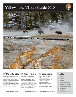Yellowstone Visitor Guide 2019