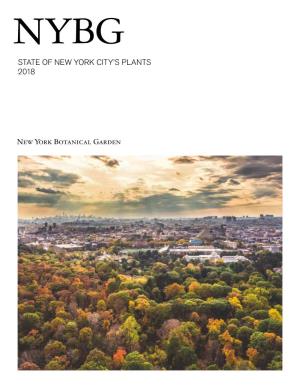 State of New York City's Plants 2018