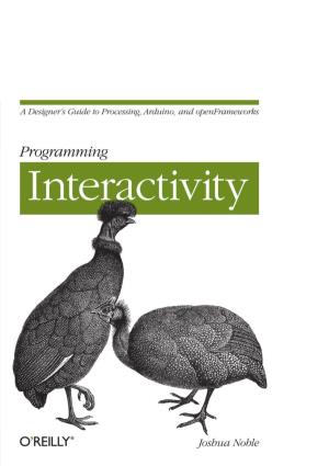 Programming Interactivity.Pdf