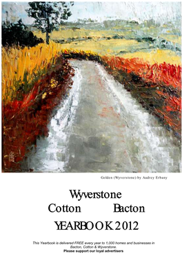 Wyverstone Cotton Bacton YEARBOOK 2012
