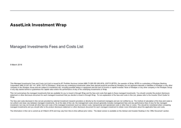 Assetlink Investment Wrap