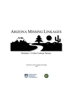 Arizona Missing Linkages: Hualapai-Cerbat Linkage Design