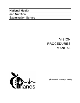 Vision Procedures Manual