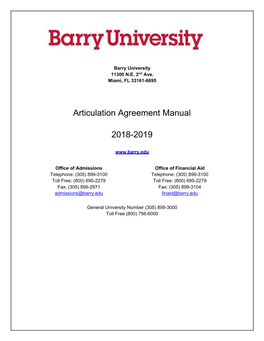Barry University 11300 N.E