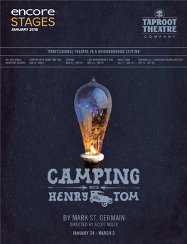 Camping with Henry and Tom at Taproot Theatre Company Encore