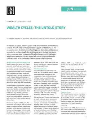 Wealth Cycles: the Untold Story