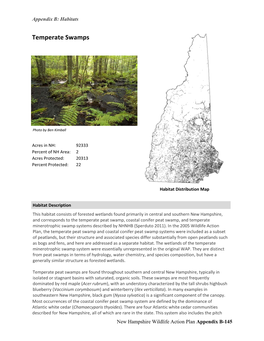 Temperate Swamps