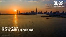 Dubai Tourism Annual Visitor Report 2020