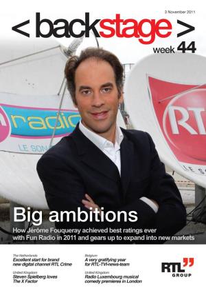 Big Ambitions How Jérôme Fouqueray Achieved Best Ratings Ever with Fun Radio in 2011 and Gears up to Expand Into New Markets