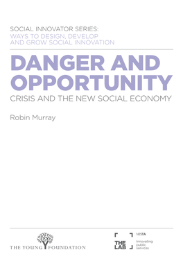 Danger and Opportunity: Crisis and the New Social Economy